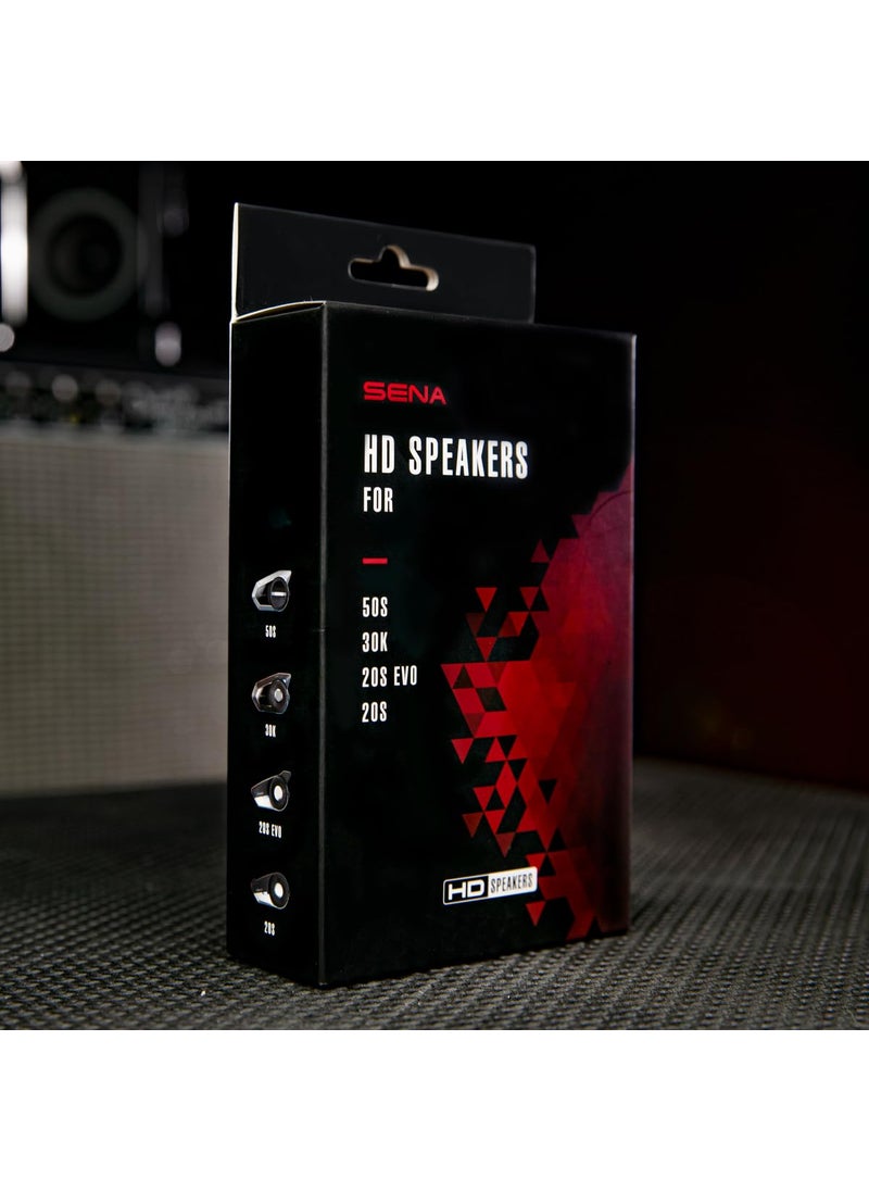 Sena Sena - SC-A0325 High Definition Speakers, Improved Bass and Clarity | Fits 20S EVO and 30K | Upgraded (Black, One Size)  - Image 4