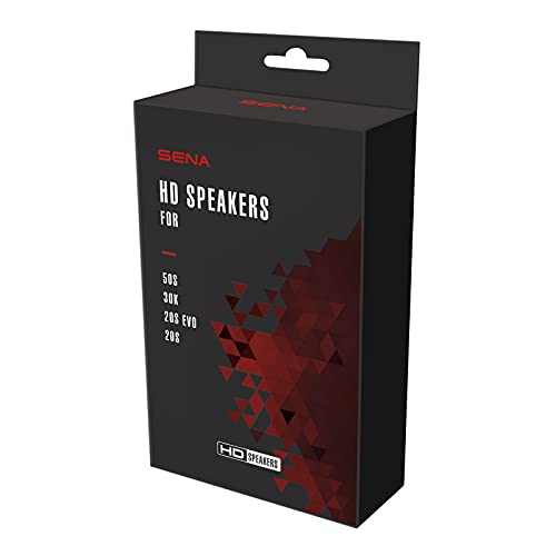 Sena - SC-A0325 High Definition Speakers, Improved Bass and Clarity | Fits 20S EVO and 30K | Upgraded (Black, One Size) - Image 1