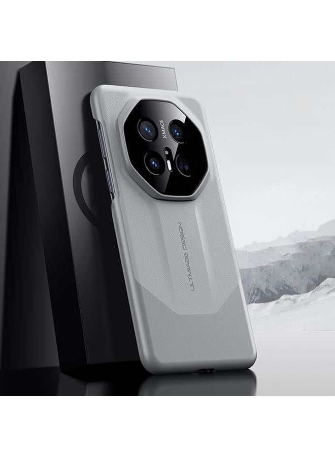 Zaboon Case For Huawei Mate 70 RS Ultimate Imitation Ultimate Design PC Hybrid Plain Leather Phone Case - Image 1