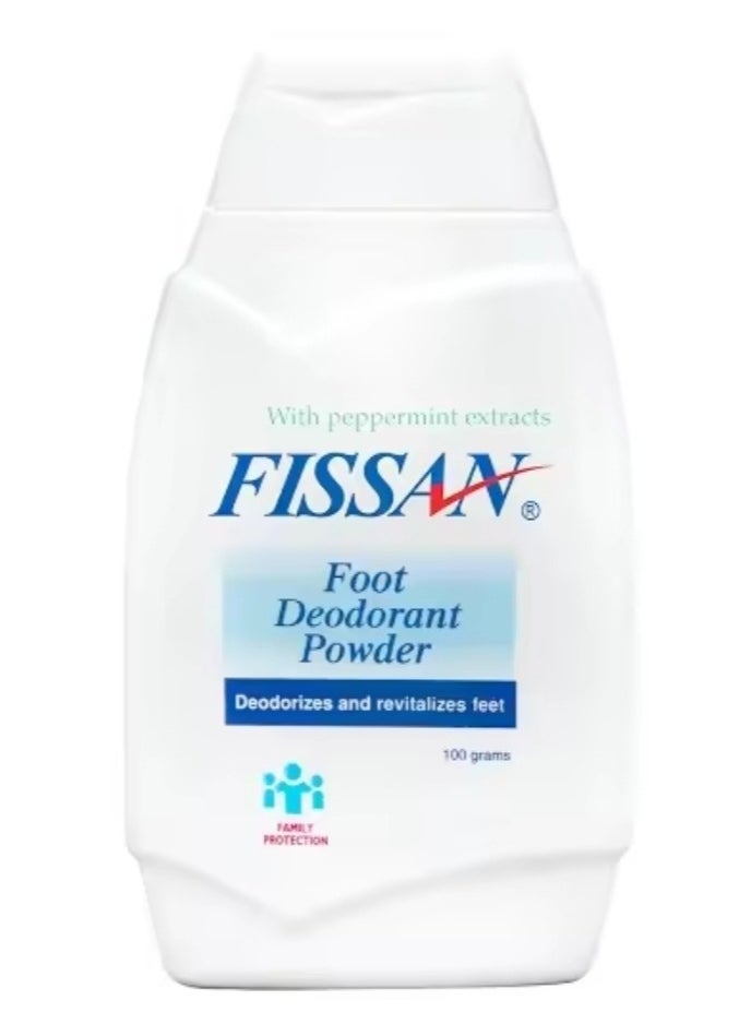 fissan Visan Foot Deodorant Powder, 50g, Refreshing  - Image 1