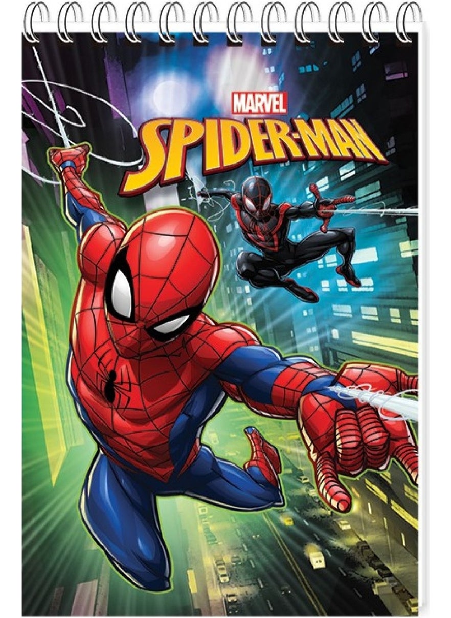Keskin Color Spider-Man A7 42 Sheets Spiral Notepad  - Image 3