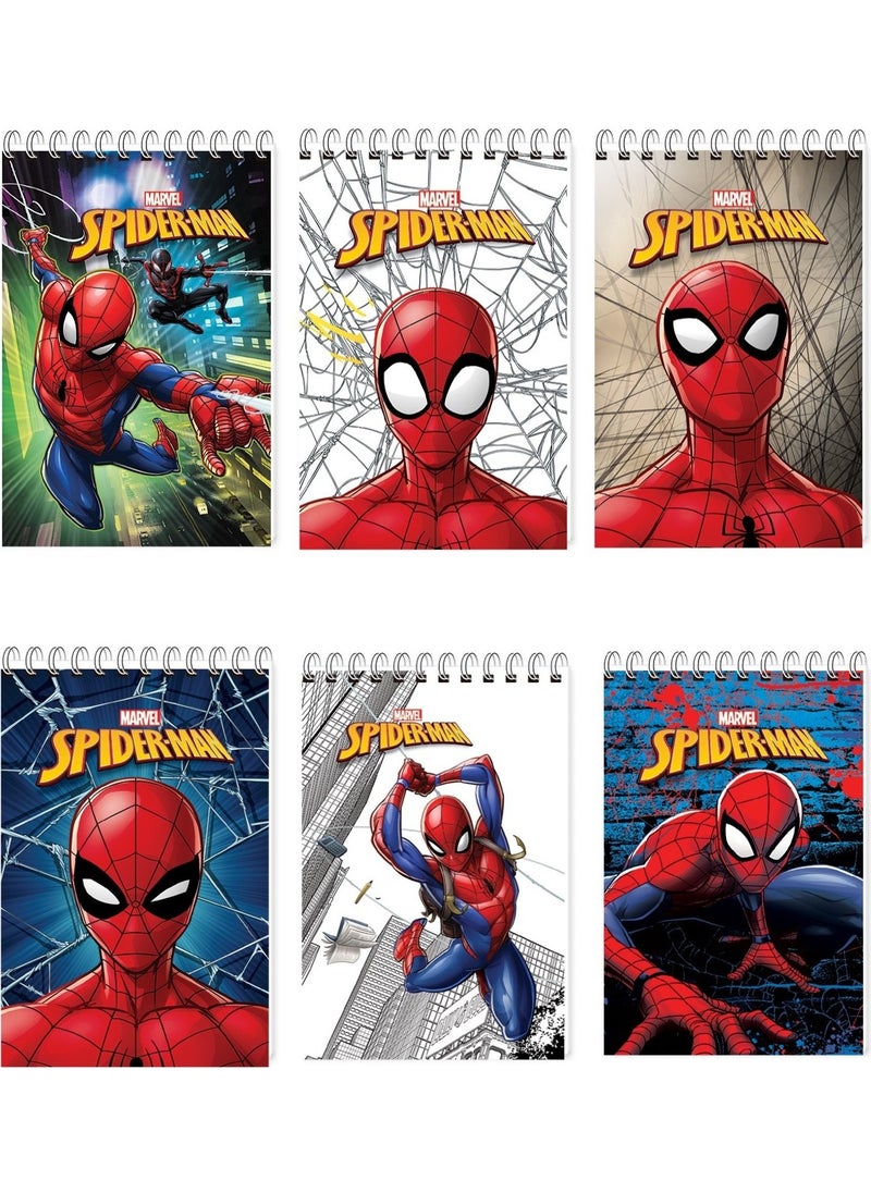 Keskin Color Spider-Man A7 42 Sheets Spiral Notepad  - Image 1