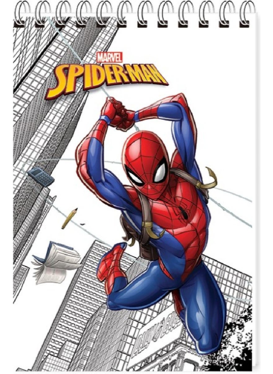 Keskin Color Spider-Man A7 42 Sheets Spiral Notepad  - Image 2