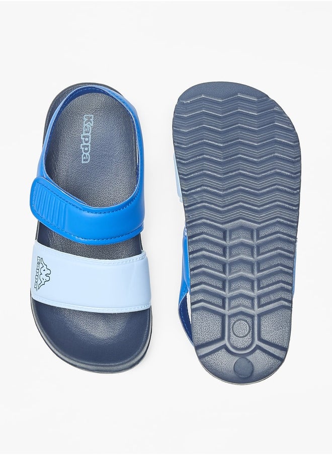 Kappa Boys' Colourblock Floaters with Hook and Loop Closure  - Image 4