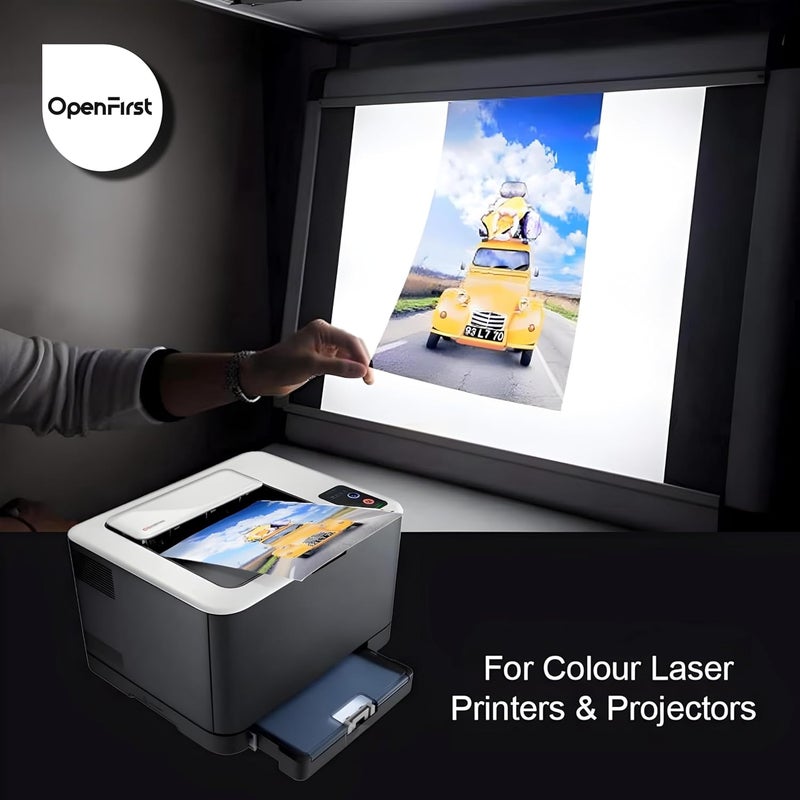 OPENFIRST ® A3 Size OHP Sheets Transparent Glossy Film 150 Micron, Pack of 20 Sheets for Tracing Paper Art and Craft - Image 4