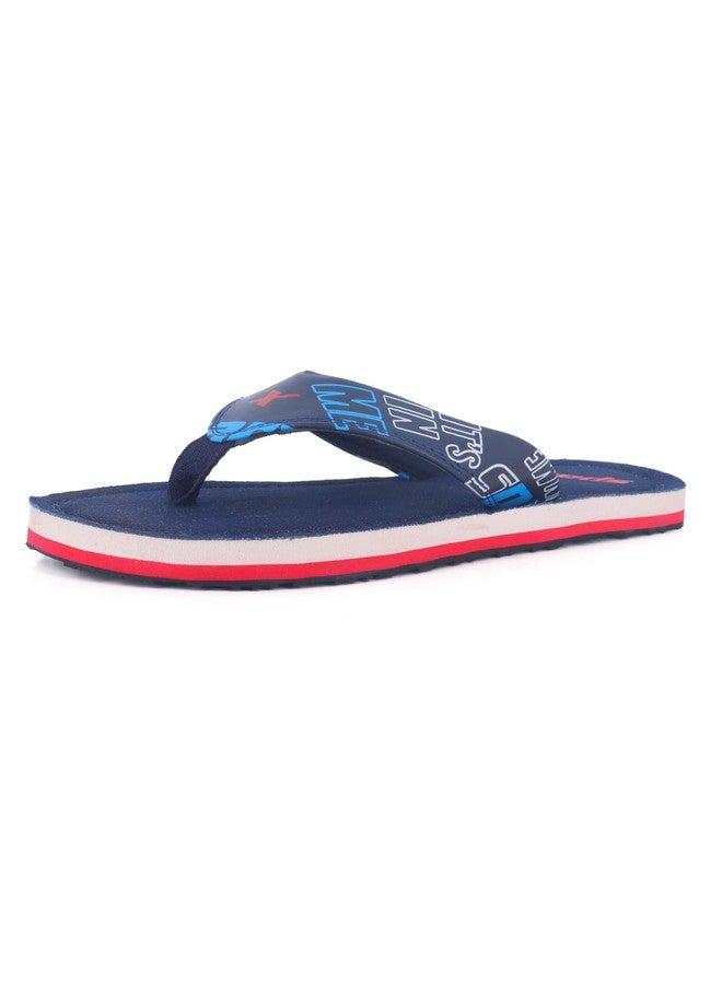 Sparx Men's Slipper, NavyBLUE RED,9UK,SF0615GNBRD0009Size-9 UK - Image 1