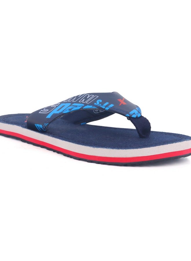 Sparx Men's Slipper, NavyBLUE RED,9UK,SF0615GNBRD0009Size-9 UK - Image 2