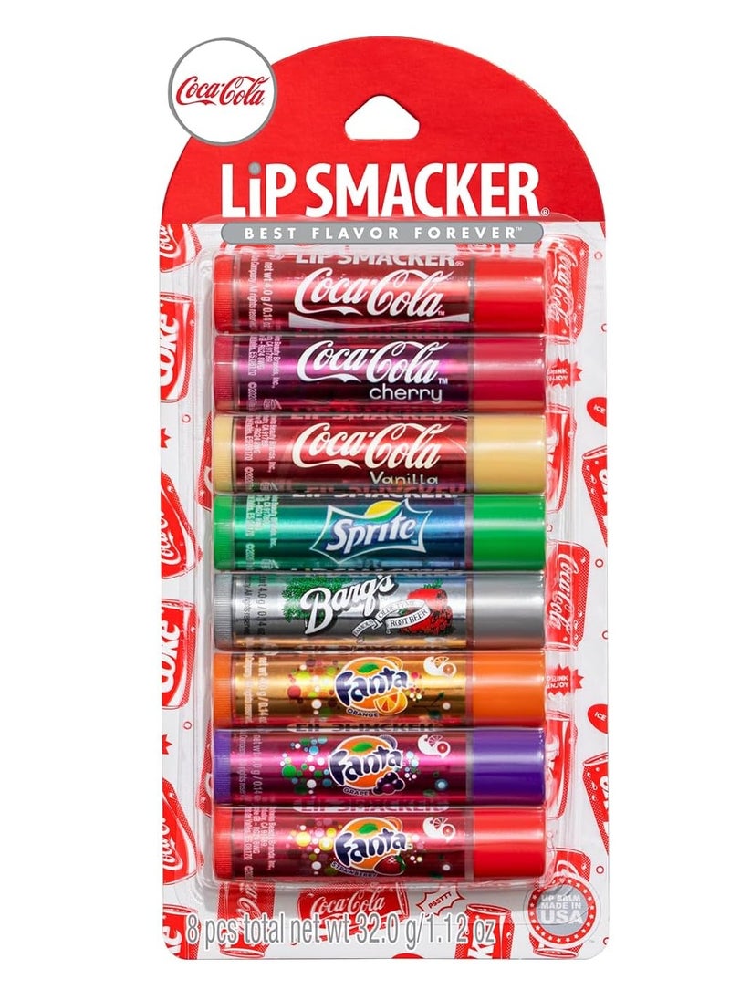LIPSMACKER - Lip Smacker Coca-Cola Party Pack Lip Glosses - Image 1
