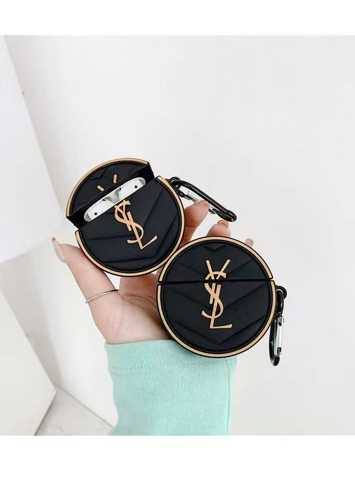 Mmmon - Case for AirPod 2/1,Vintage Bag Design Air Pods Case Protective Cover Case For Girls Women Cases for AirPods 2/1 - Image 1