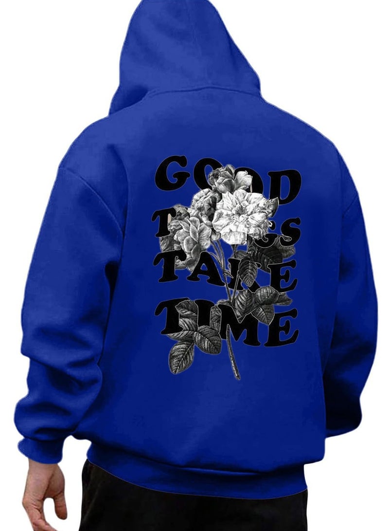 KUYING New Oversized Loose Hooded Sweatshirt - Image 1