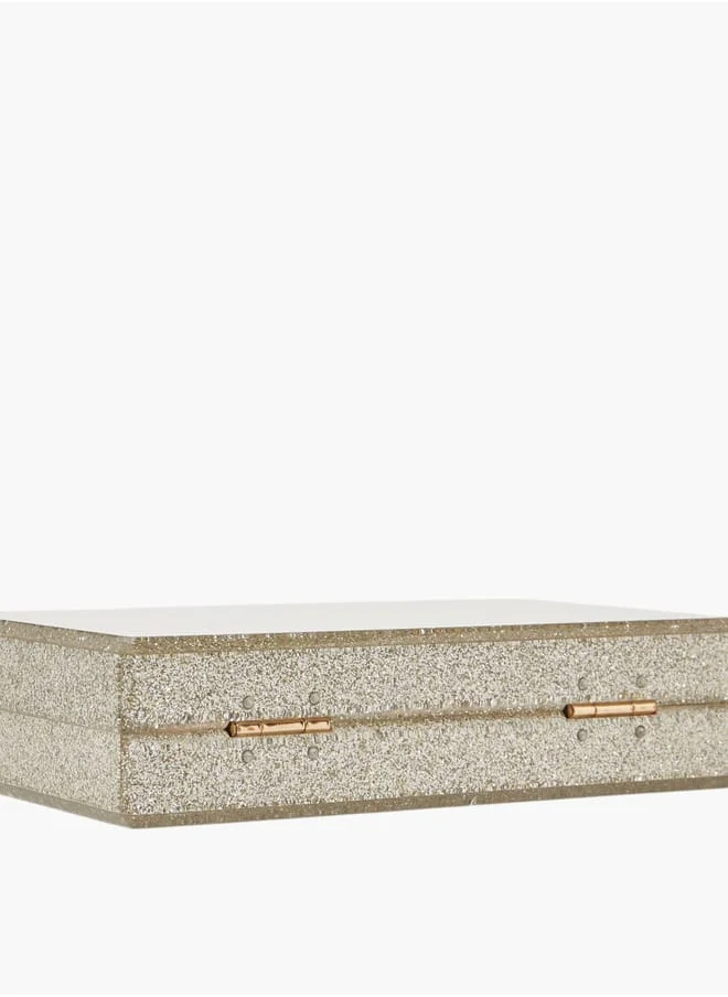 Celeste Women's Embellished Clutch with Detachable Chain Strap and Clasp Closure Ramadan Collection