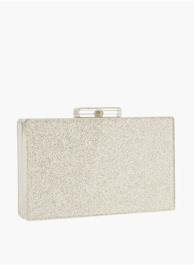 Celeste Women's Embellished Clutch with Detachable Chain Strap and Clasp Closure Ramadan Collection