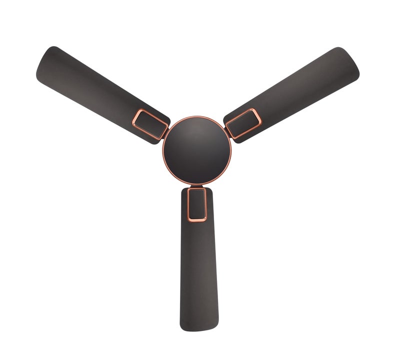 Sujata Ceiling Fan | 100% Copper Winding | 5-Year Warranty | Decorative Ceiling Fan for Living Room/Bedroom | Powerful Airflow | BEE Star Rated | Impresso ES18 (Matt Bronze Copper) - Image 2