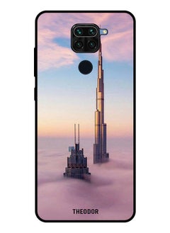 Theodor Protective Case Cover For REDMI Note 9  Burj Khalifa In Clouds  - Image 1