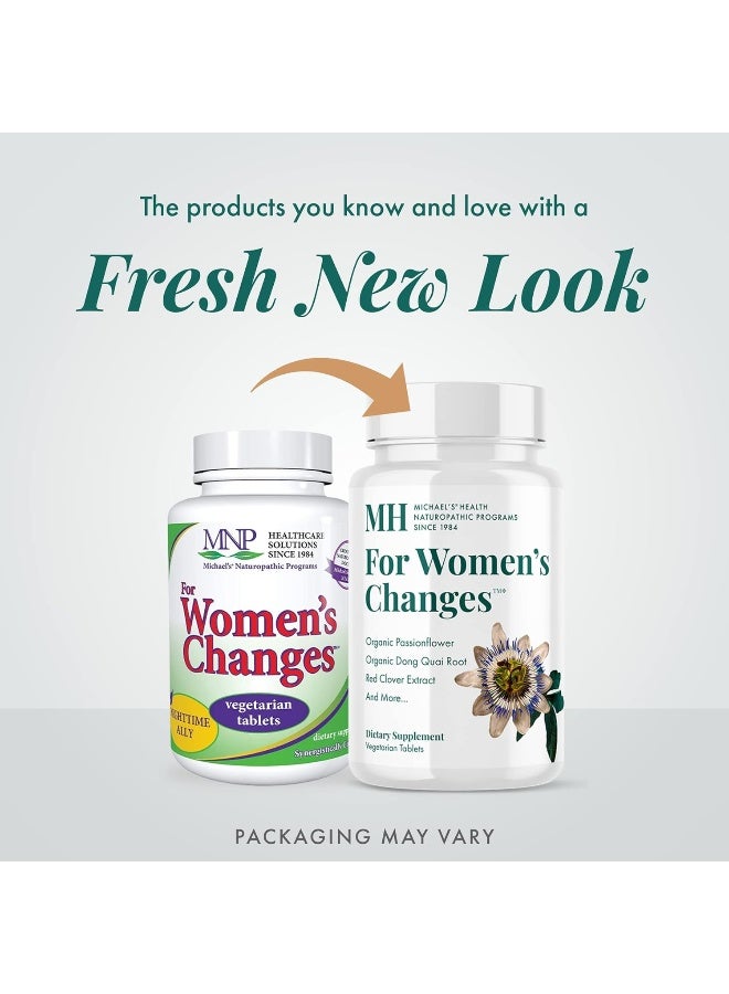 MICHAEL'S Health Naturopathic Programs for Women’s Changes - 90 Vegetarian Tablets - for Peri-Menopausal and Menopausal Women - 22 Servings - Image 3