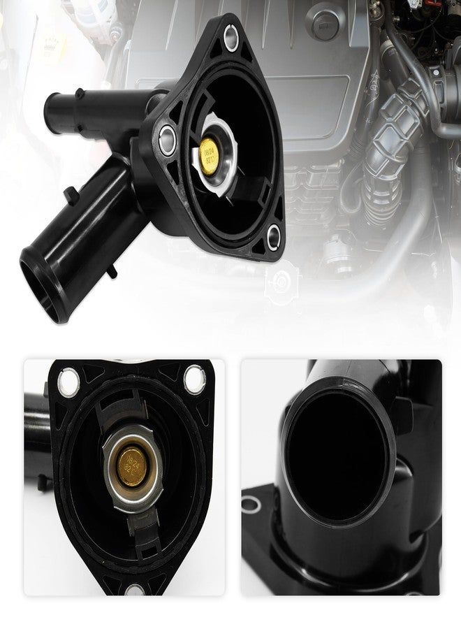 RABROPAR Engine Coolant Thermostat with Housing for 1.8L Engine 2ZRFXE, Compatible with Toyota Corolla 2020-2024, Compatible with Toyota Prius 2010-2022, Compatible with LEXUS CT200h 2011-2017 - Image 2