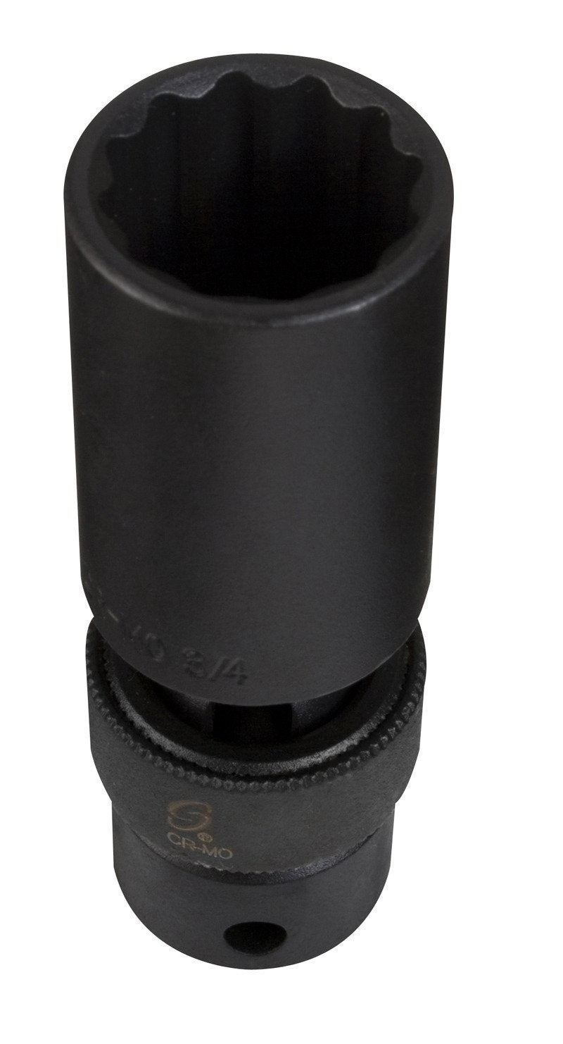 Sunex 312zud 38Inch Drive 38Inch 12Point SAE Deep Universal Socket