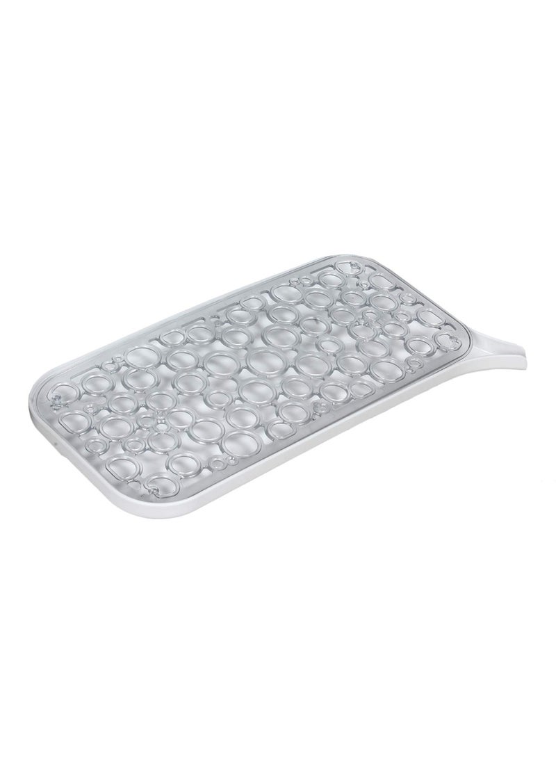 Whitecloud TRANSFORMING HOMES Whitecloud TRANSFORMING HOMES® IT N 712-11 Kitchen Sink Drainer Plastic Storage Rack Tray Dish Cup Draining Organizer (Colour May Vary)  - Image 2