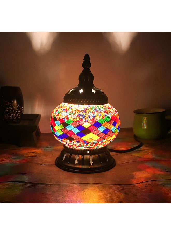 Generic - Retro Ethnic Style Bedroom Bedside Nightlight Restaurant Cafe Bar Turkey Decorative Table Lamp Free Shipping-Light Source Power:Australia Plug-Light Color:Deep Peach TC1M05 + DM1 - Image 1