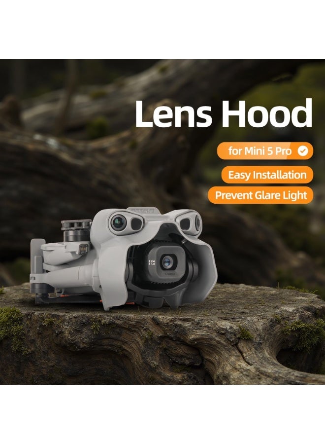 غطاء العدسة لـ DJI Mini 5 Pro Gimbal Guard الغطاء الوقائي المضاد للالمع العدسة الظل الشمسي كاب غطاء العدسة الشمسية لـ DJI Mini 5 Pro الملحقات - Image 2