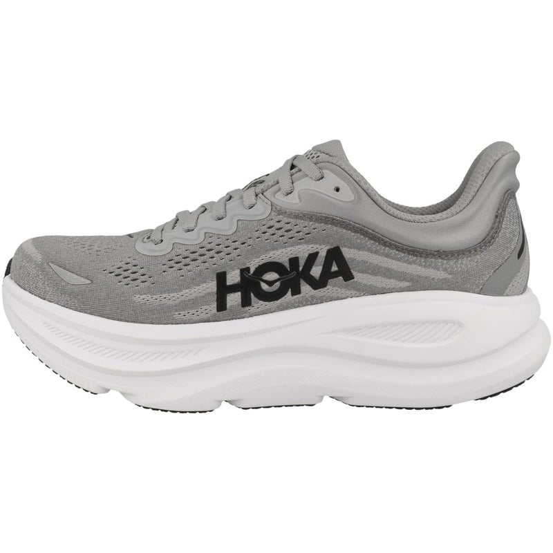 Hoka Mens Bondi 9 Sneaker Galactic GreyStellar Grey 10