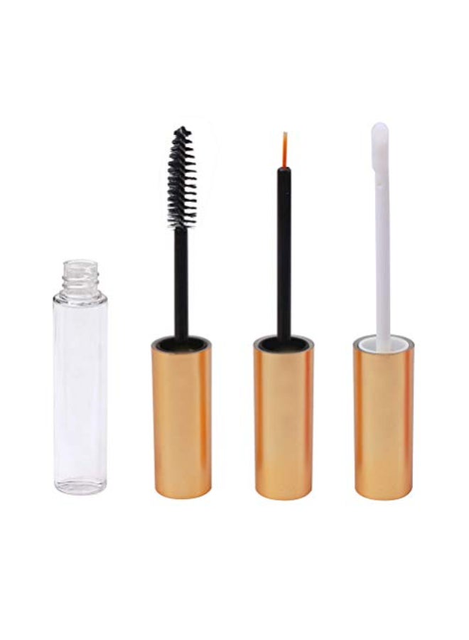 Pengxiaomei 10ml Empty Mascara TubeEyeliner Tube and Lip Gloss TubesEyelash Cream Container Bottle with Funnels Transfer Pipettes 3pcs - Image 3