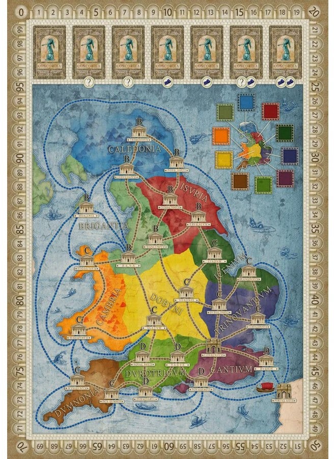 Rio Grande Games Concordia: Britania and Germania Expansion