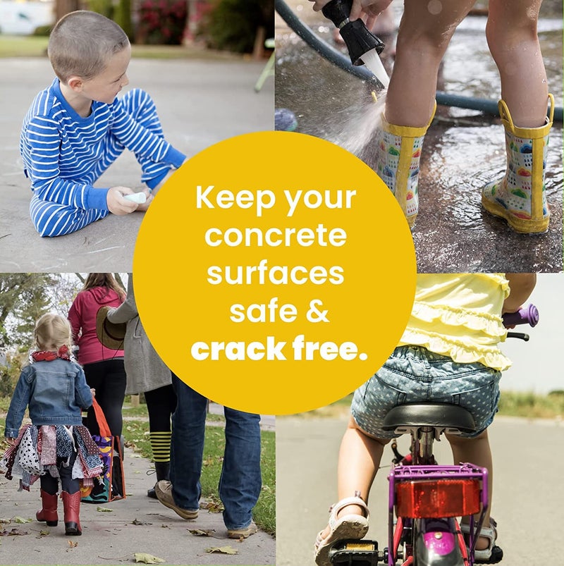 ConSandtrate Concrete Crack Filler - Gray - 3 lb. (Single Bottle) for filling in concrete cracks on driveways, walkways and patios. - Image 2
