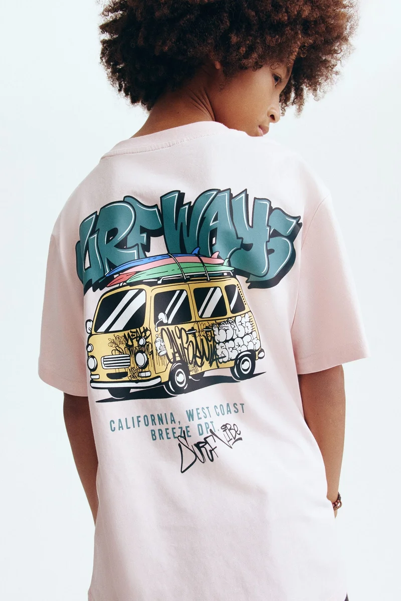 H&M Printed cotton T-shirt