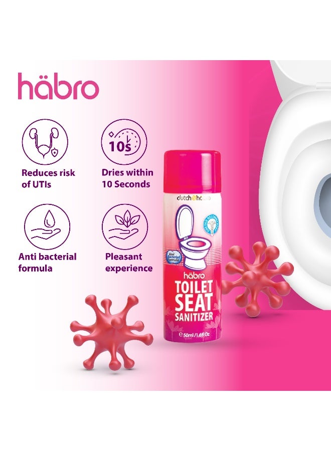 Dutch & Habro Habro Toilet Seat Sanitizer 50ml - Image 4