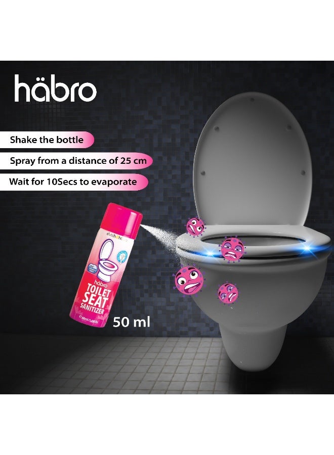 Dutch & Habro Habro Toilet Seat Sanitizer 50ml - Image 5