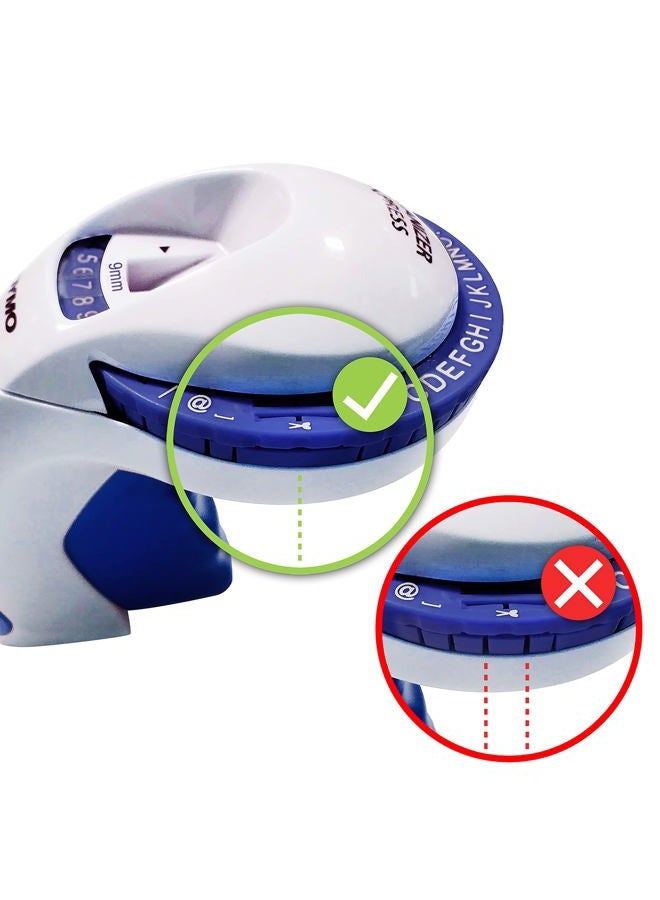 Dymo Omega, Home Embossing Label Marker using with 3D Embossing Labels, S0717930 - Image 3