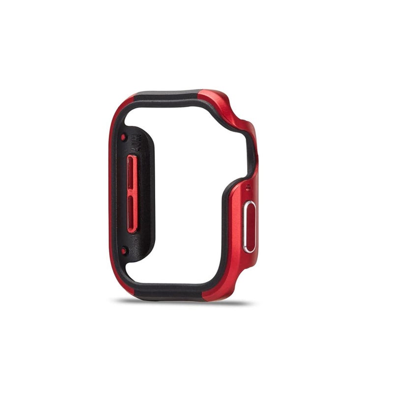 Shockproof Protective Case Compatible With 40mm Watch Rojo Color Aluminum Alloy TPU Cover - Image 2