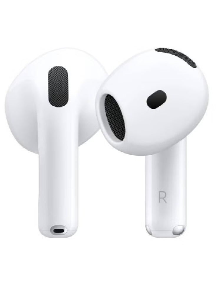ELTRAZONE Bluetooth AirPods Smart Wireless Headphones, ANC Noise Cancelling In-Ear Earphones, Waterproof Charging Case, Premium Stereo Sound, Compatible with iPhone, Samsung & Android, White  - Image 4