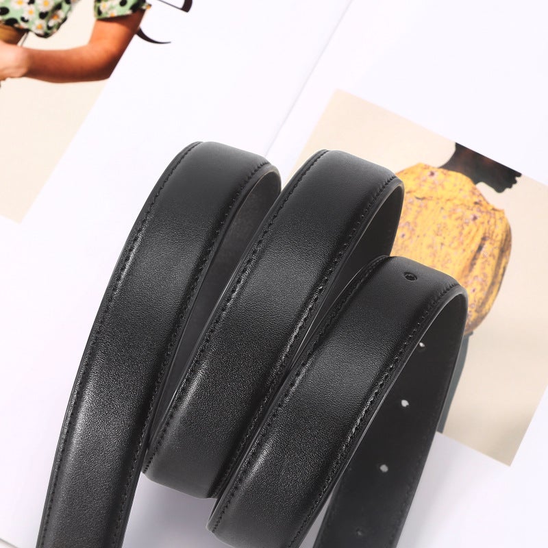 Korean Style Women'S Wide Girdle Shaved Jeans Belt Girls Antique Retro Simple Belt Student Fine Style - Image 4