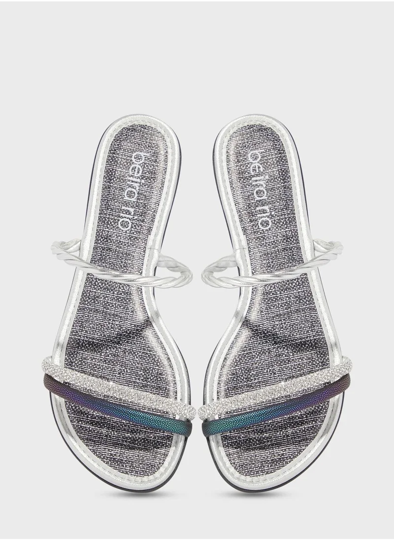 Beira Rio Mary Multi Strap Flat Sandals