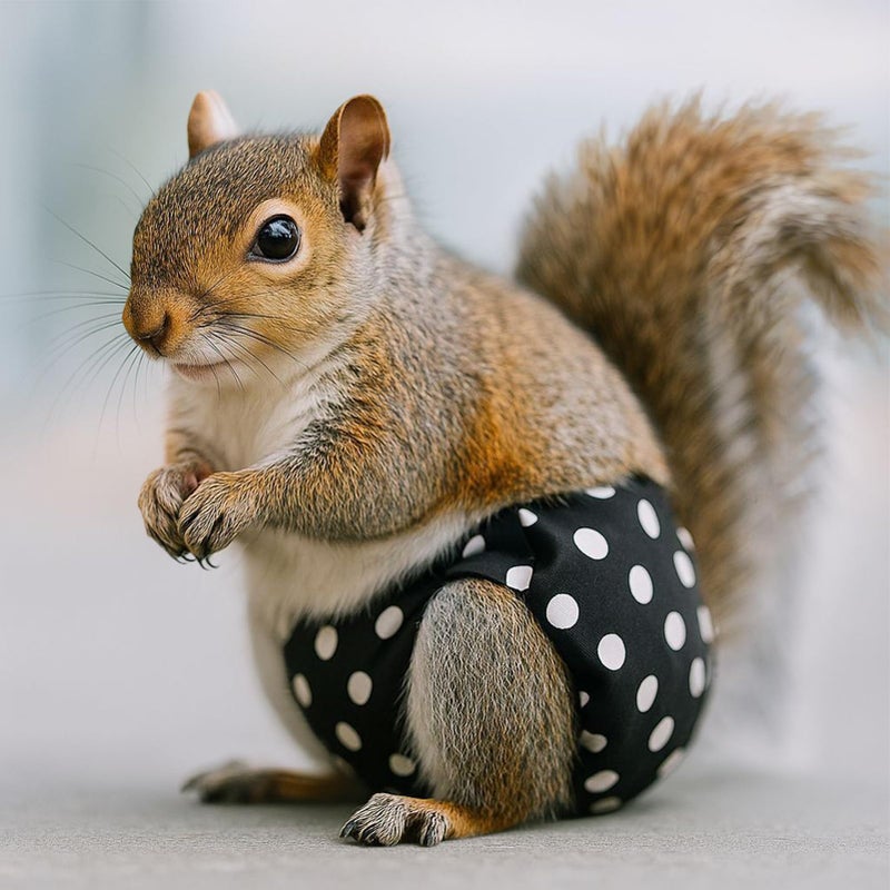 Net Color Leakproof Absorbent Diapers For Rabbits Gerbils Mice Ferrets Hamsters Chinchillas - Image 4