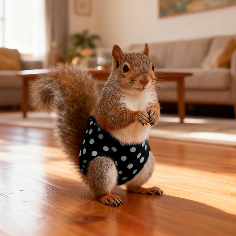 Net Color Leakproof Absorbent Diapers For Rabbits Gerbils Mice Ferrets Hamsters Chinchillas - Image 5