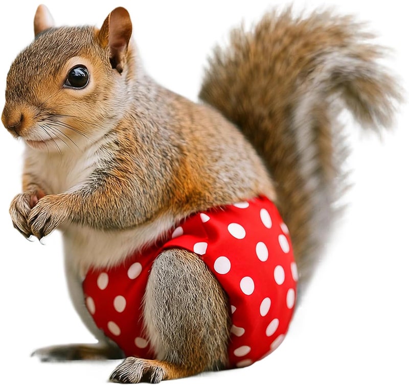 Net Color Leakproof Absorbent Diapers For Rabbits Gerbils Mice Ferrets Hamsters Chinchillas - Image 1