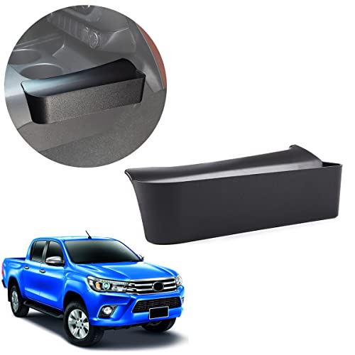 HAPPYHORSE Gear Shift Storage Box Organizer Compatible with Toyot@ Hilux 2015-2022 Car Center Console Gear Shift Side Organizer Tray Storage Box ABS Accessories (Right) - Image 5