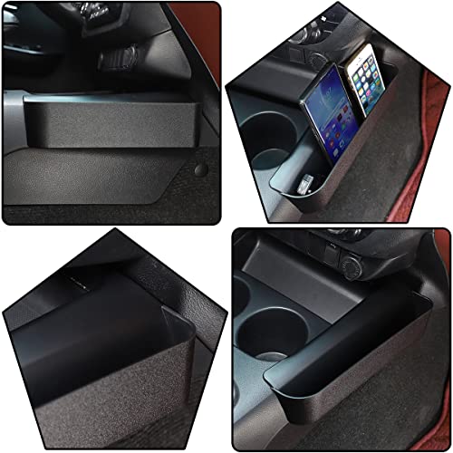 HAPPYHORSE Gear Shift Storage Box Organizer Compatible with Toyot@ Hilux 2015-2022 Car Center Console Gear Shift Side Organizer Tray Storage Box ABS Accessories (Right) - Image 2