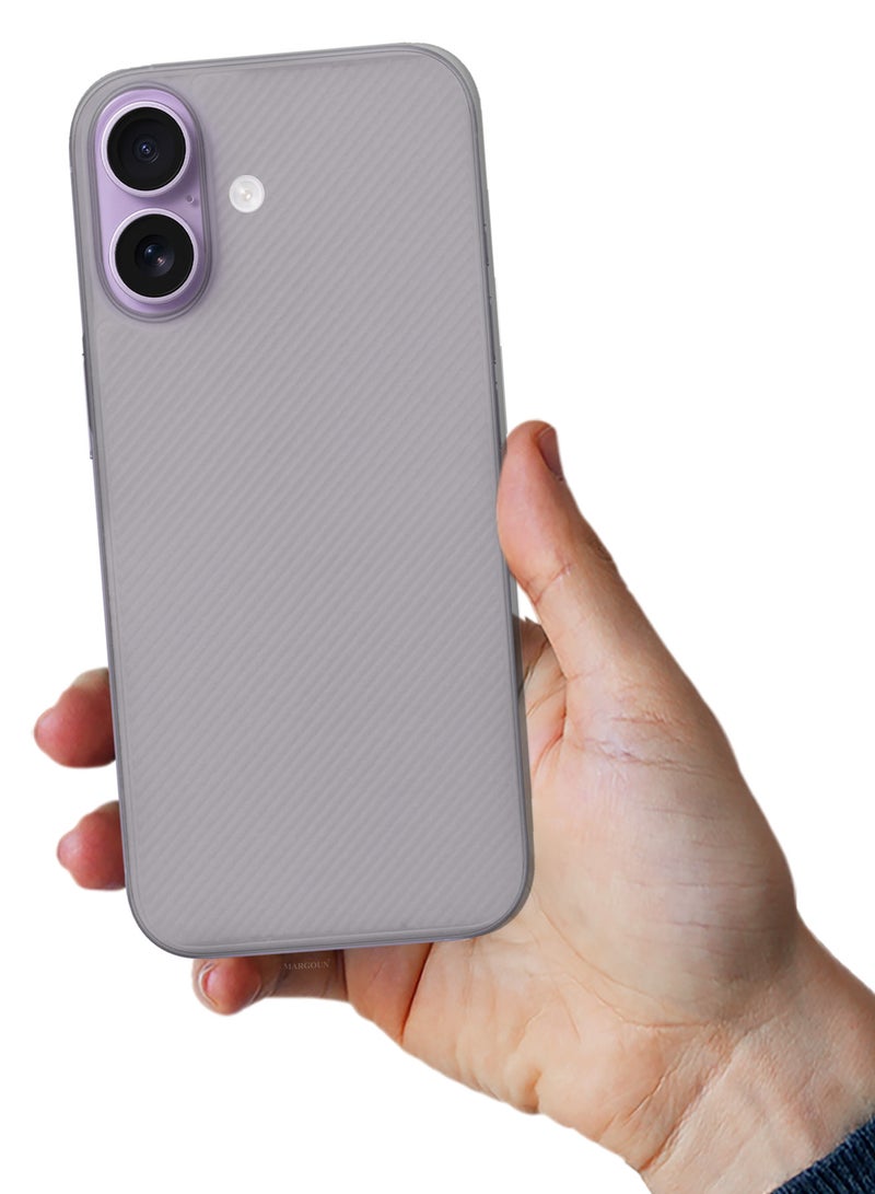 CATANES 3 Packs Case Cover for iPhone 17 - Sturdy Durable Ultra-Thin Case - Air Skin Line Design Transparent Back Cover -  Drop Protection Cover  with Two 3D Screen Protectors - Black - Image 5