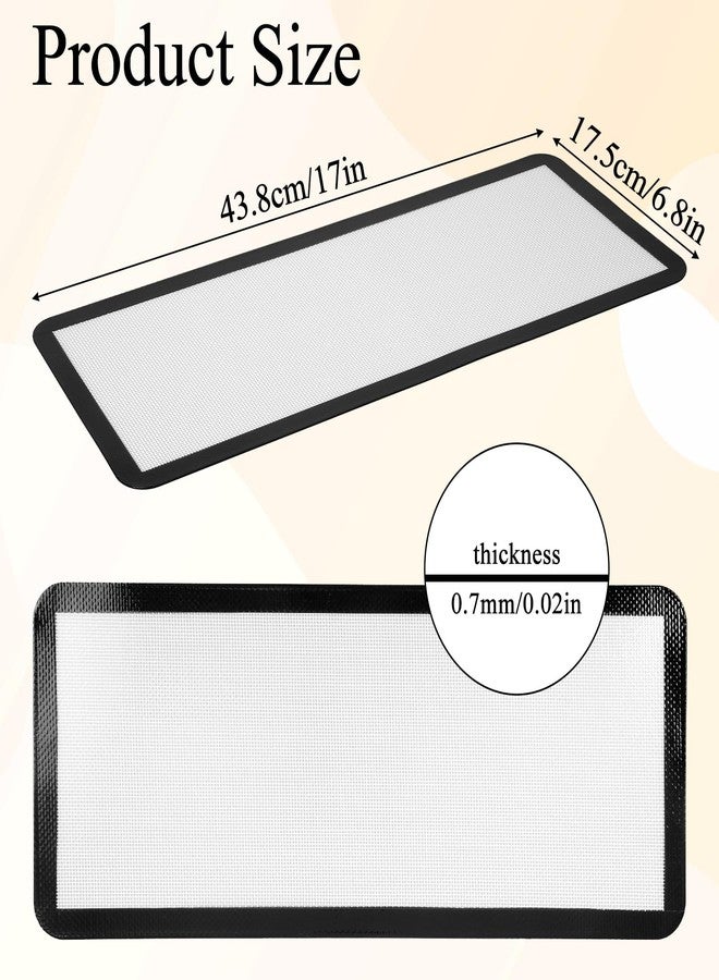 AojSup 10 Pcs Medium Silicone Mats Compatible with Harvest Right Freeze Dryer Silicone Mats Reusable Baking Sheet Durable Easy Clean No Stick Trays Drying Liners for Kitchen, Gray, M - Medium - Image 2