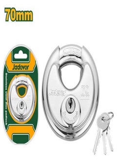 Jadever Jadever 70Mm 555G Disc Lock - Brass Cylinder Jdpdd470 