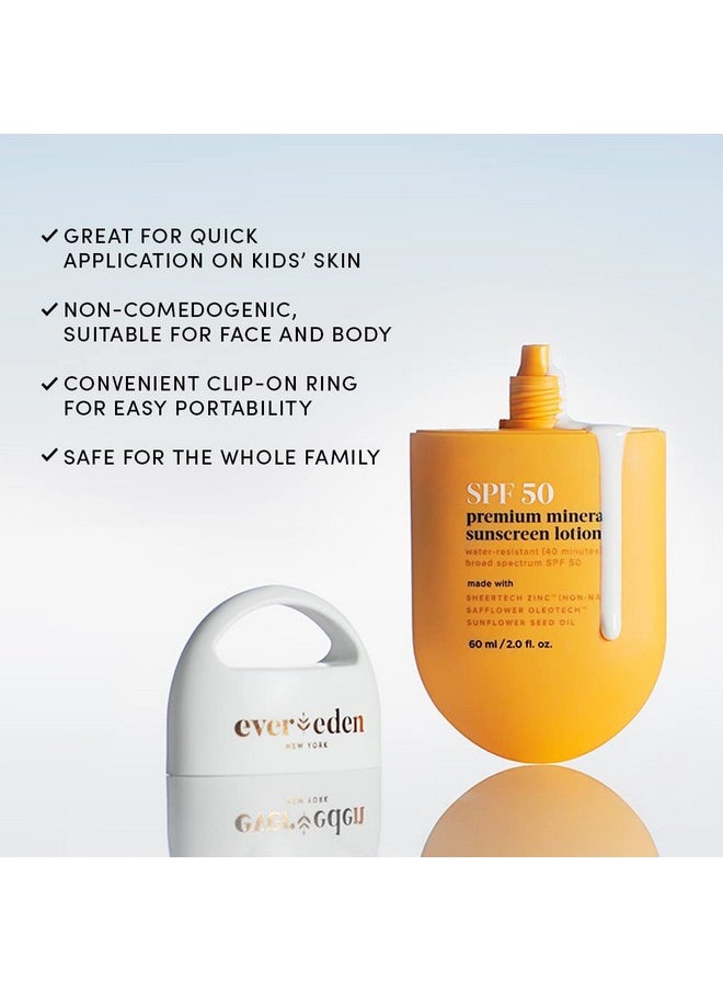 Evereden Kids Sunscreen Spf 50: Premium Mineral Sunscreen For Toddlers, Kids, And Whole Family - Uva/Uvb Protection, Non-Toxic, Water-Resistant - Suitable For Face And Body - Fsa Eligible  - Image 4