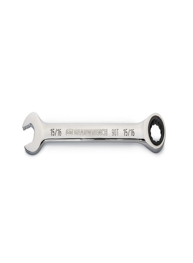GEARWRENCH 15/16" 4 Degree Swing Arch 12 Point Ratcheting Combination Wrench - 86952 - Image 3