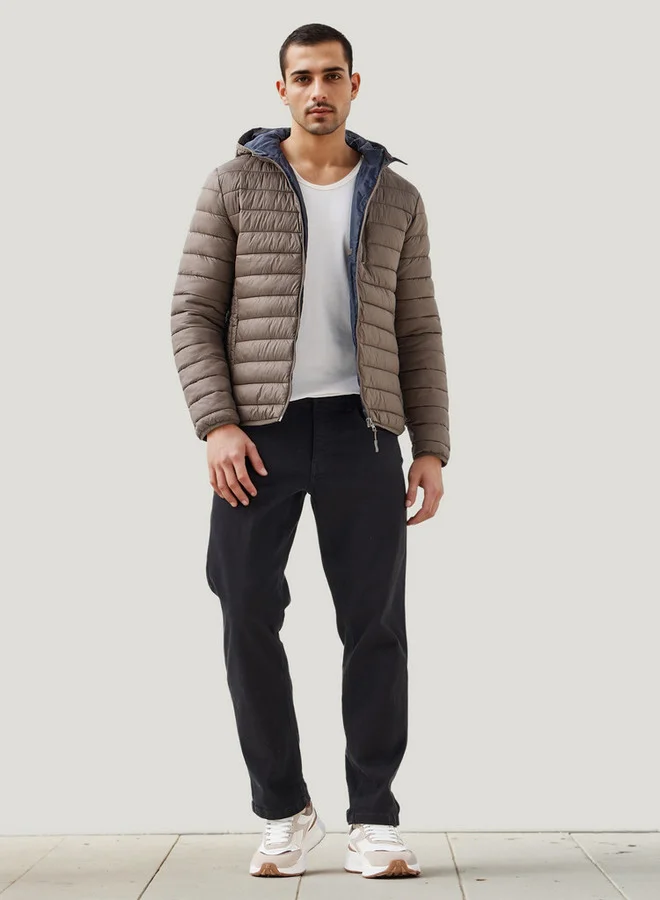 سبلاش فيڤ Quilted Lightweight Hooded Jacket
