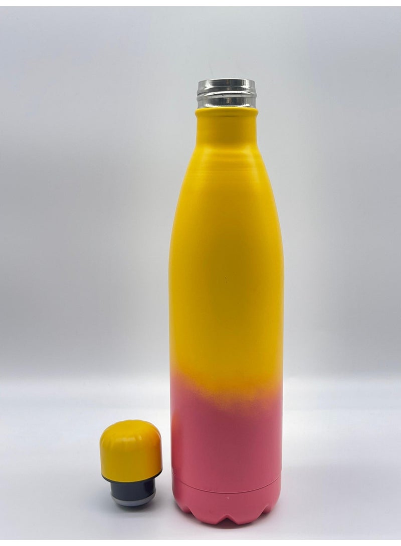 أو جي إس زجاجة مياه استانلس ستيل عازلة للبرودة 24 ساعة والحرارة 12 ساعة – أنيقة، محكمة الإغلاق وسهلة الحمل - Image 4