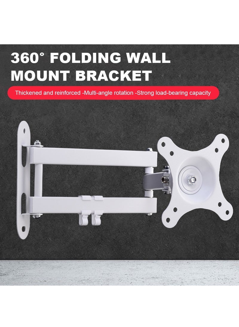 FlashHawk - Rotating Retractable Monitor Wall Mount,Suitable for 10-27 inch Screens, 15Kg Load-bearing - Image 1