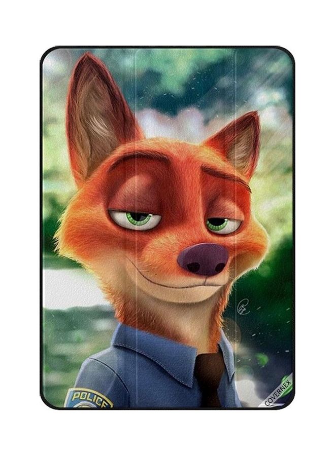 NIBEMINENT Police Fox Protective Case Cover For Apple iPad Pro 2nd Gen Multicolour